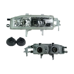 Světlomet levý HONDA ACCORD (CB/CC/CD), 01.90-12.95 OE 33150-SM4-G04, 33150-SM4-G17